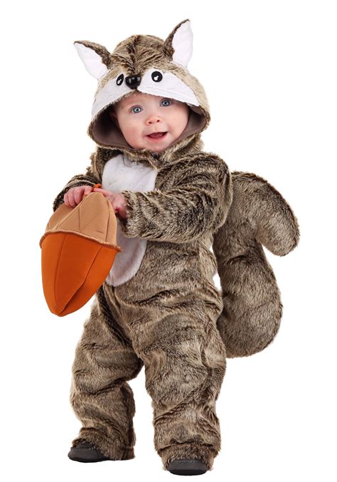 infant squirrel halloween costume|squirrel costumes for kids.